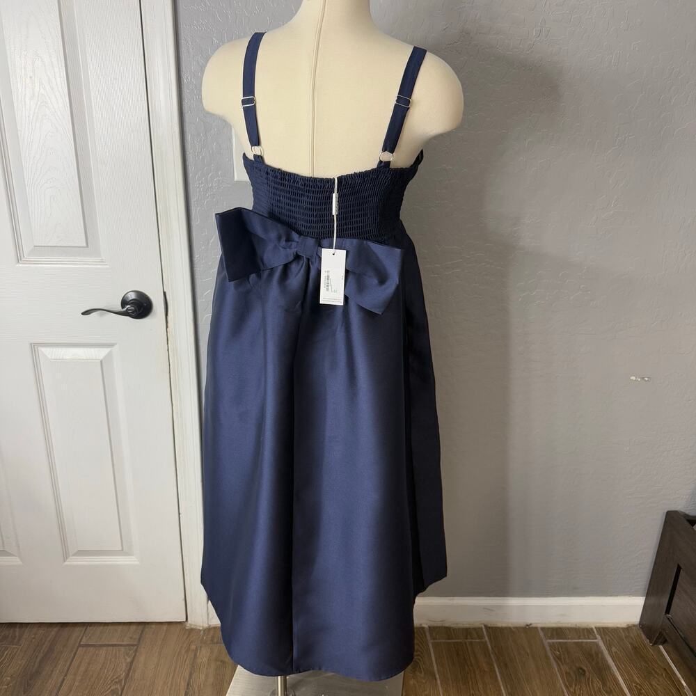 Petal and Pup Women's Isla Midi Dress, Navy Blue, L - Picture 2 of 7